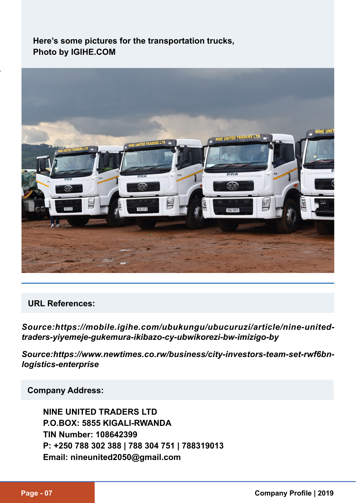 Nine United Fleet